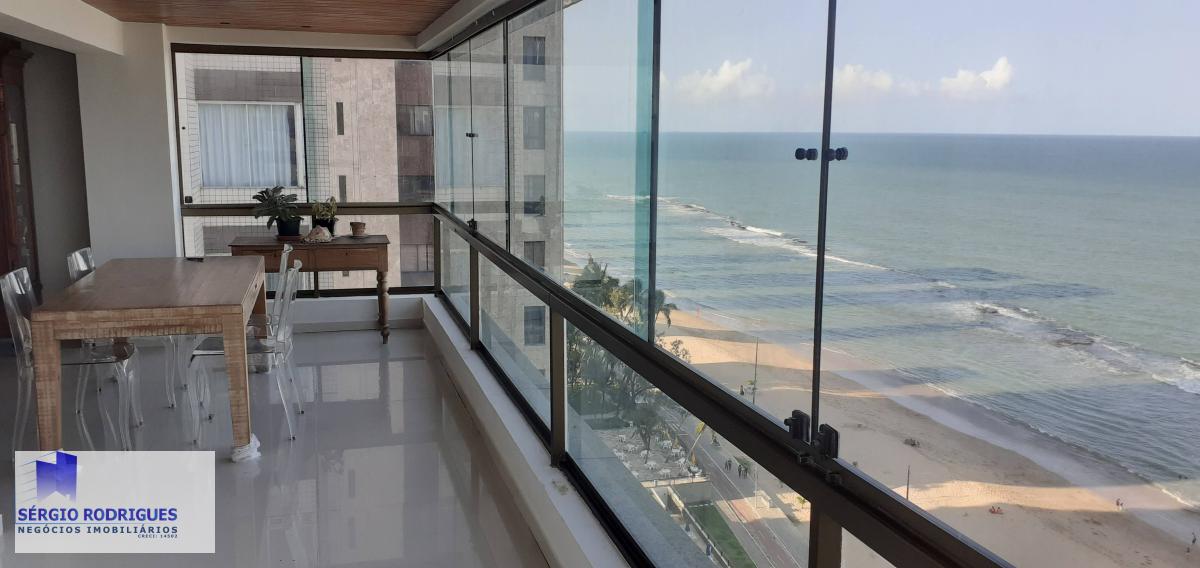 Vendo Apartamento de Alto Padrão com 4 quartos, Beira Mar de Piedade, 355m², Lazer Completo e 2 vagas de Garagem. - Sérgio Rodrigues Corretor de Imóveis