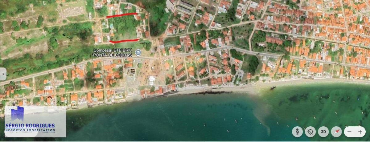 Vendo Terreno na Praia de Pontas de Pedra em Goiana com 2014m² de área e a 300m da Praia - Sérgio Rodrigues Corretor de Imóveis